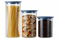 Ensemble de bocaux de conservation Cookinglife - Verre - ø 13 cm - 1,5 / 1,9 / 2,5 litres - 3 pièces