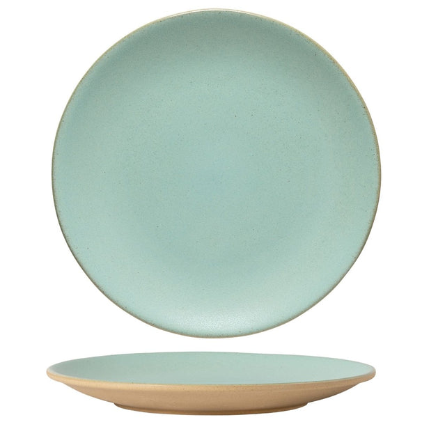 Costa Nova Assiettes de dîner Arenito Aqua ø 28 cm - 6 pièces