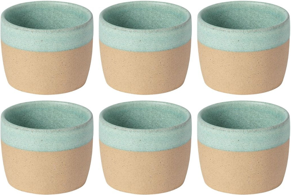 Costa Nova Tasses Arenito Aqua 360 ml - 6 pièces