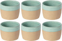 Costa Nova Tasses Arenito Aqua 360 ml - 6 pièces