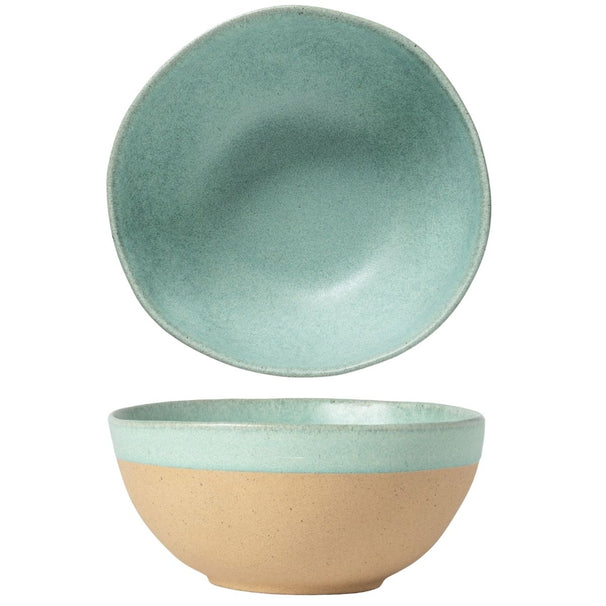 Costa Nova bols à soupe / bols Arenito Aqua ø 16 cm - 6 pièces