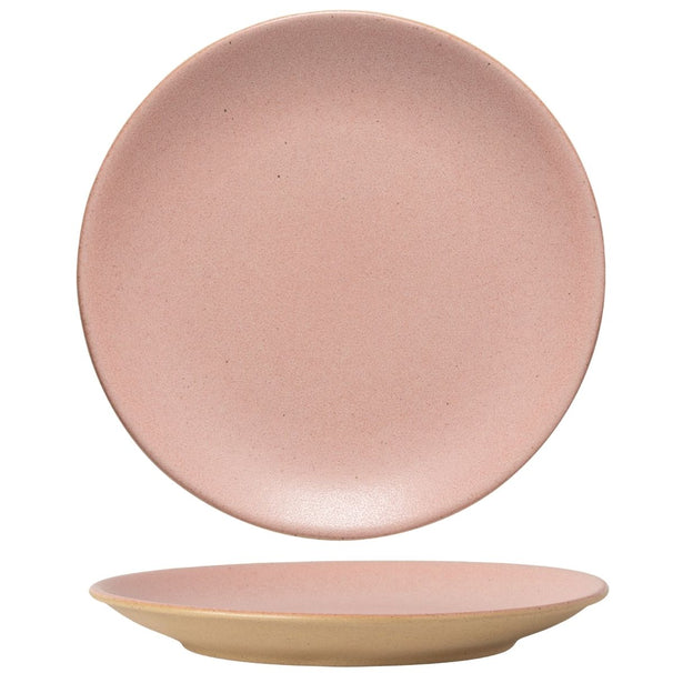 Costa Nova Assiettes à petit déjeuner / Assiettes à dessert Arenito Mauve Rose ø 22 cm - 6 pièces