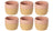 Costa Nova Tasses à café Arenito Mauve Rose 200 ml - 6 pièces
