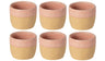 Costa Nova Tasses à café Arenito Mauve Rose 200 ml - 6 pièces
