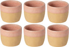 Costa Nova Tasses Arenito Mauve Rose 360 ml - 6 pièces