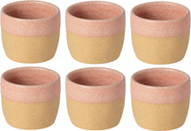 Costa Nova Tasses Arenito Mauve Rose 360 ml - 6 pièces
