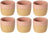 Costa Nova Tasses Arenito Mauve Rose 360 ml - 6 pièces