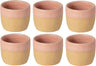 Costa Nova Tasses Arenito Mauve Rose 360 ml - 6 pièces