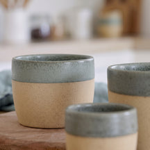 Costa Nova Tasses Arenito Sage Green 360 ml - 6 pièces