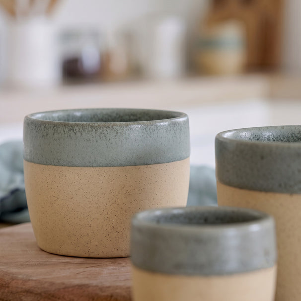 Costa Nova Tasses Arenito Sage Green 360 ml - 6 pièces