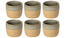 Costa Nova Tasses à café Arenito Sage Green 200 ml - 6 pièces