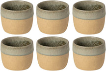 Costa Nova Tasses Arenito Sage Green 360 ml - 6 pièces