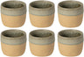 Costa Nova Tasses Arenito Sage Green 360 ml - 6 pièces