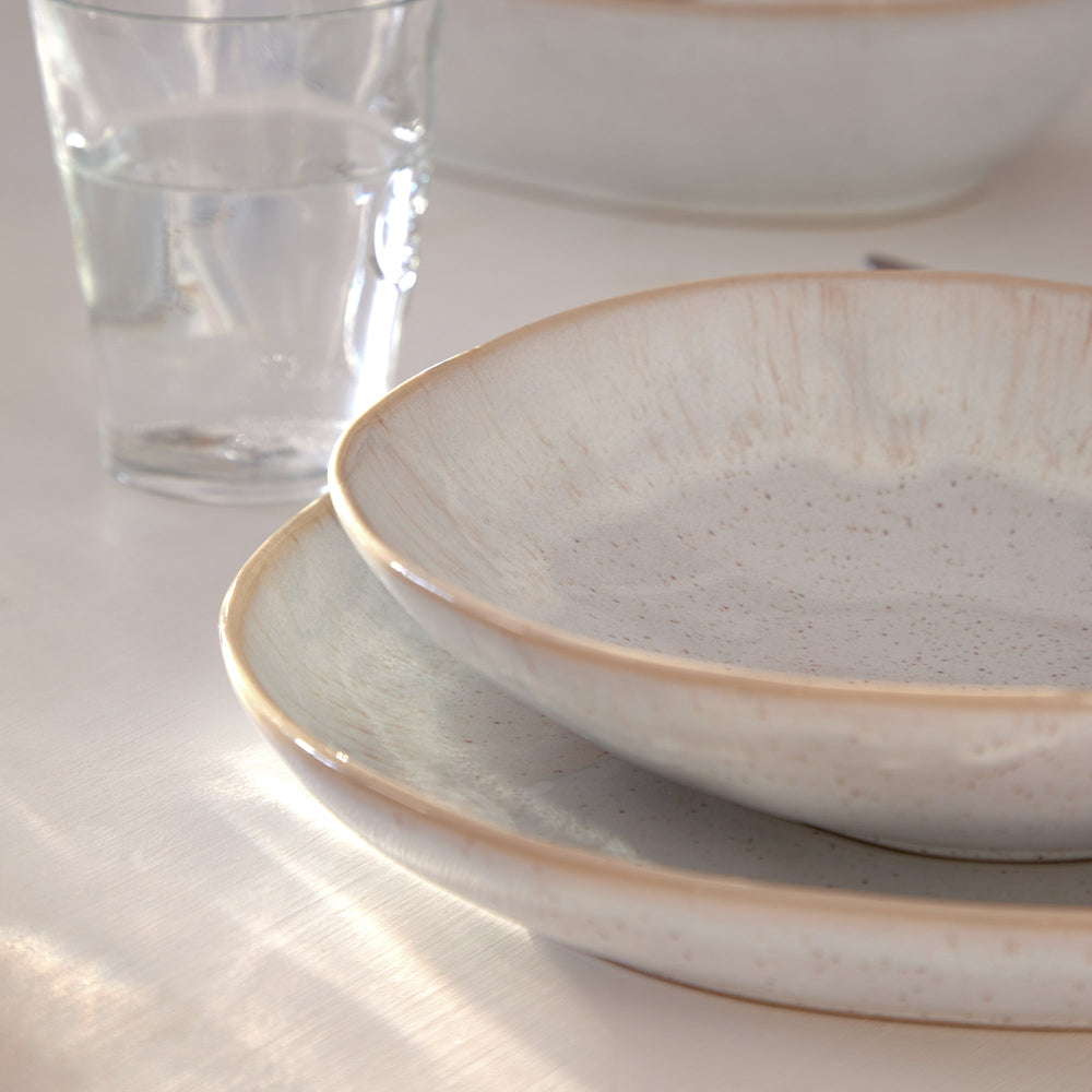 Costa Nova Assiettes profondes / Assiettes à pâtes Casafina Eivissa Sand Beige ø 23 cm - 6 pièces