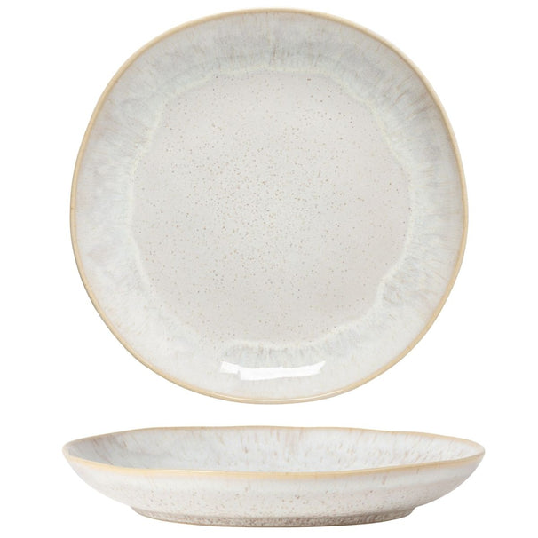 Costa Nova Assiettes à petit-déjeuner / Assiettes à dessert Casafina Eivissa Sand Beige ø 22 cm - 6 pièces