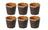 Costa Nova Espresso Tasses Casafina Poterie Mocha-Latte 80 ml - 6 pièces