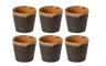 Costa Nova Espresso Tasses Casafina Poterie Mocha-Latte 80 ml - 6 pièces