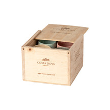 Costa Nova Tasses à espresso Arenito Multicolore 65 ml - 8 pièces - Boîte cadeau