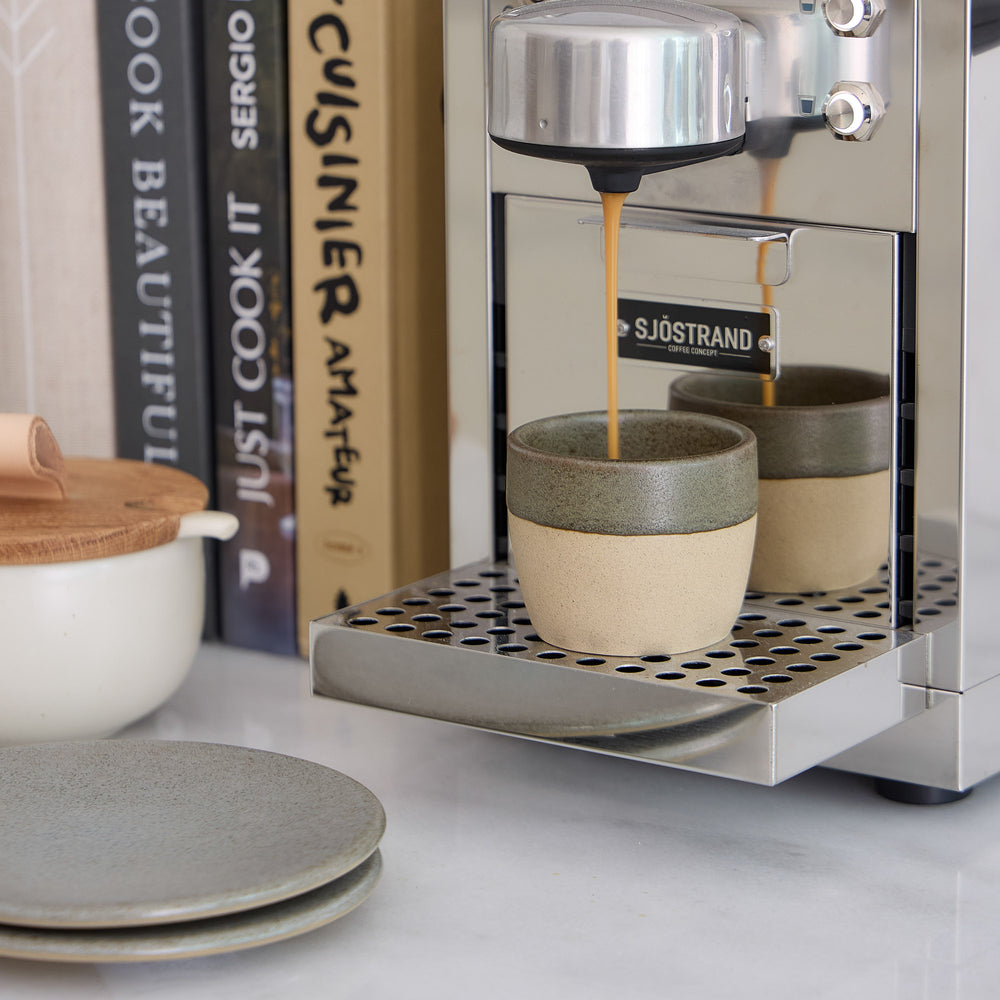 Costa Nova Tasses à espresso Arenito Multicolore 65 ml - 8 pièces - Boîte cadeau