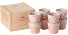 Costa Nova Tasses à espresso Grespresso Rose doux 80 ml - 8 pièces - Boîte cadeau