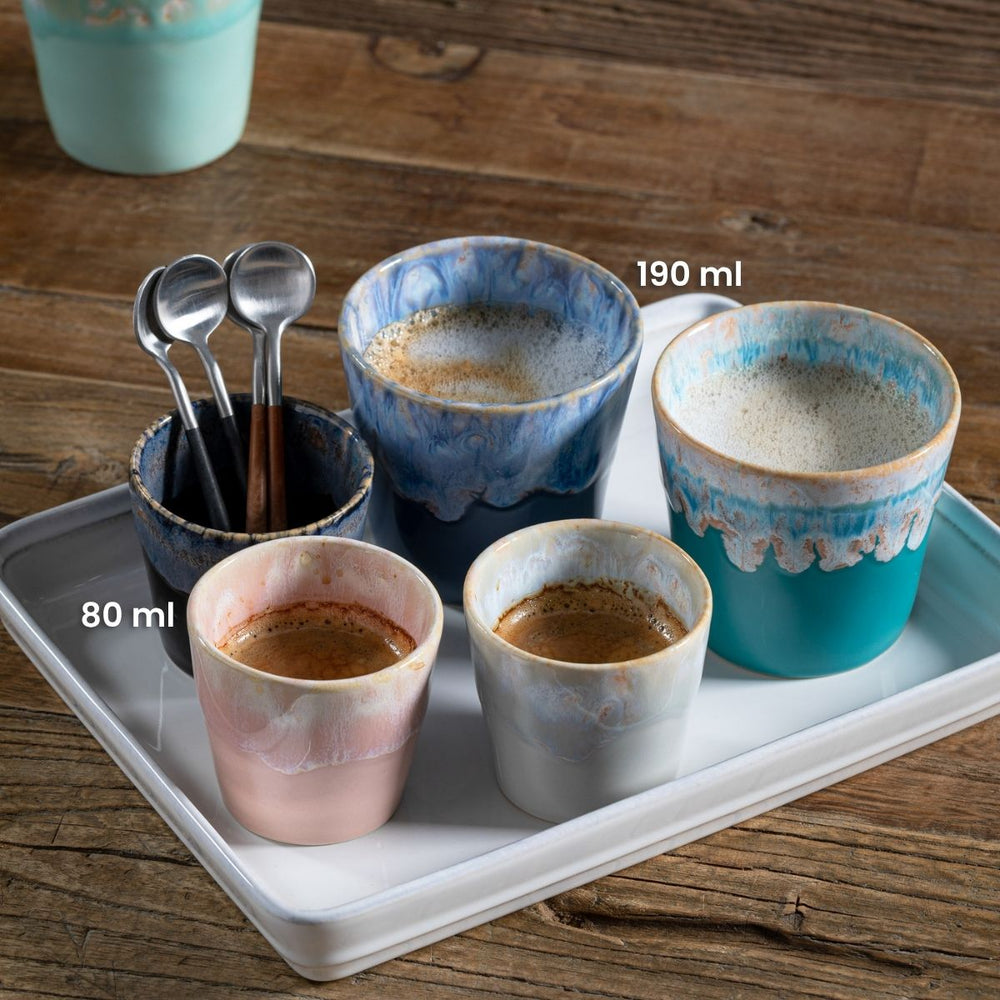 Costa Nova Tasses à café Grespresso Multicolore 190 ml - 24 pièces - Boîte cadeau