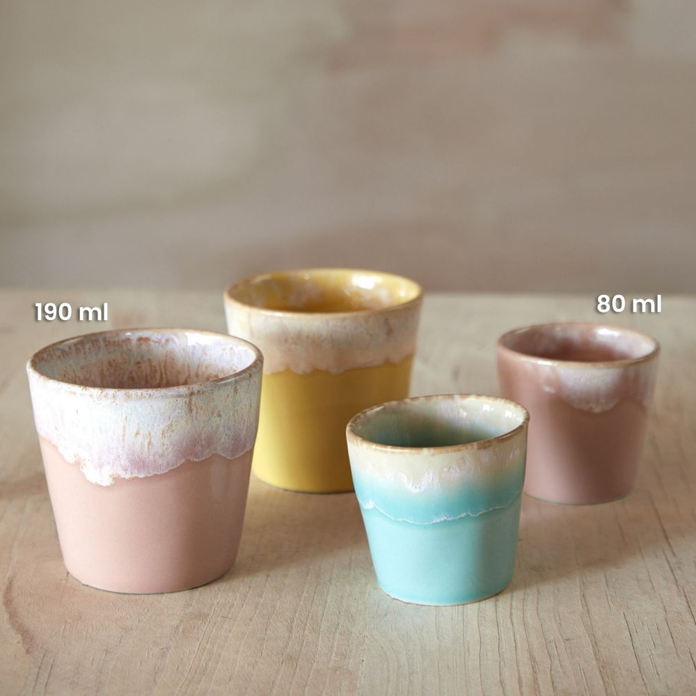 Costa Nova Tasses à espresso Grespresso Rose doux 80 ml - 3 pièces