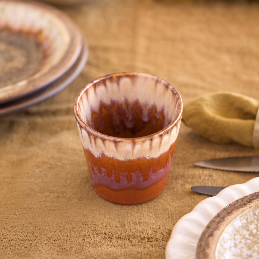 Costa Nova Tasses à café Casafina Poterie Caramel-Latte 190 ml - 6 pièces