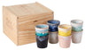 Costa Nova Tasses à café Grespresso Multicolore 190 ml - 8 pièces - Boîte cadeau