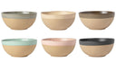 Costa Nova bols à soupe / bols Arenito multicolore ø 16 cm - 6 pièces