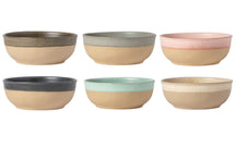 Costa Nova Poke Bowls / Bols Arenito Multicolore ø 19 cm - 6 pièces