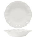 Costa Nova Assiettes creuses / Assiettes à pâtes Rosa White ø 25 cm - 6 pièces