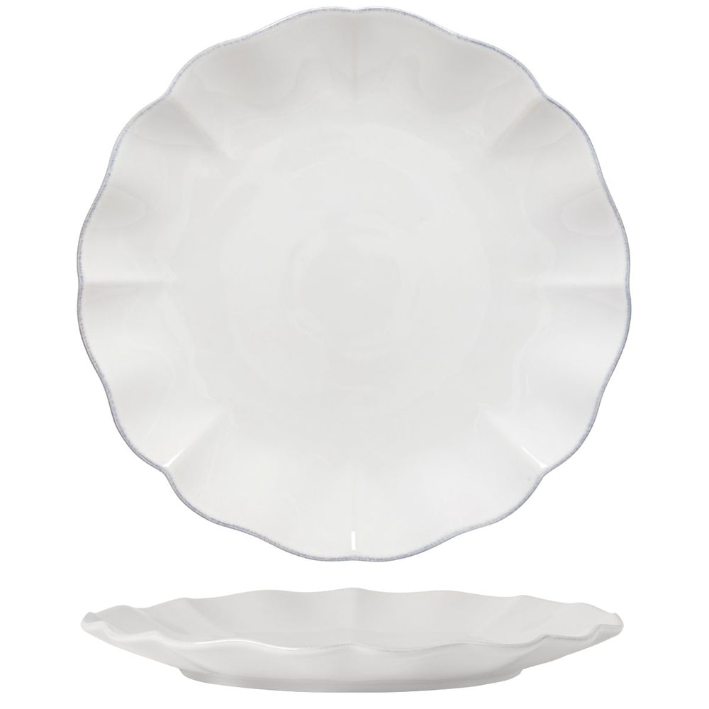 Costa Nova Assiettes à dîner Rosa White ø 28 cm - 6 pièces