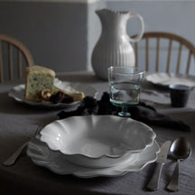 Costa Nova Assiettes à dîner Rosa White ø 28 cm - 6 pièces