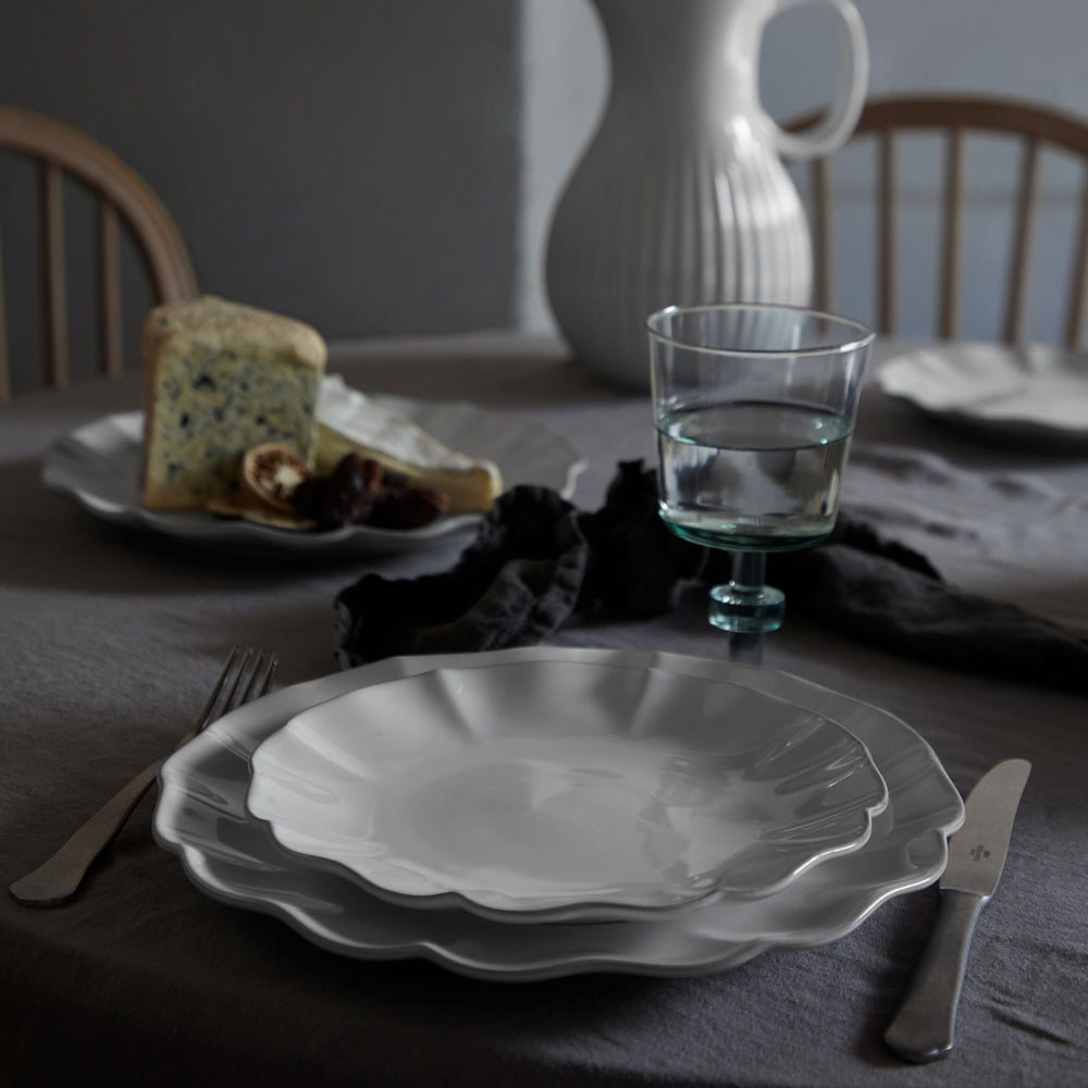 Costa Nova Assiettes à petit déjeuner / Assiettes à dessert Rosa White ø 22 cm - 6 pièces