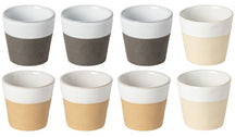 Tasses à espresso Costa Nova Grespresso Nature 80 ml - 8 pièces - Coffret cadeau