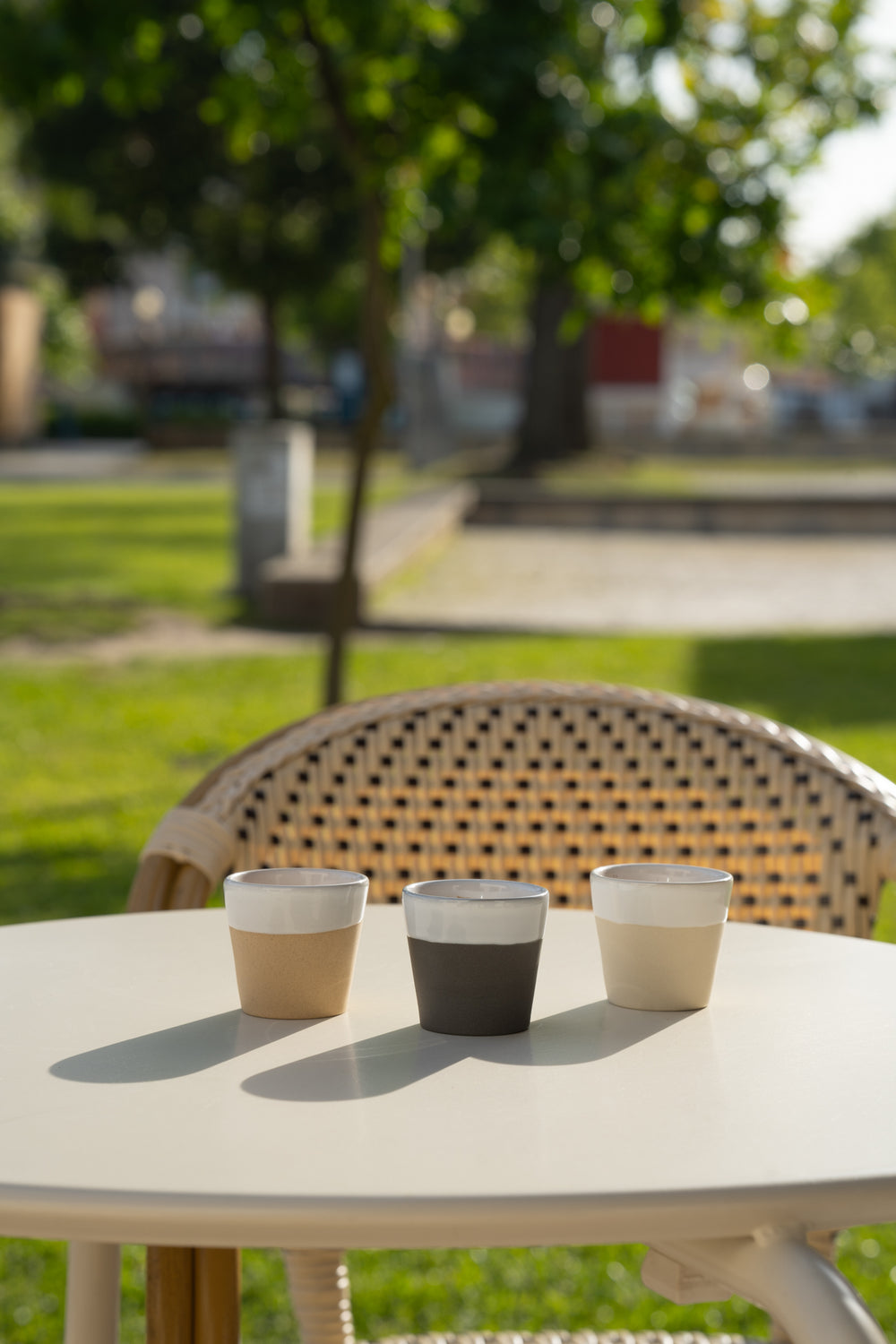 Tasses à café Costa Nova Grespresso Nature 190 ml - 8 pièces - Coffret cadeau