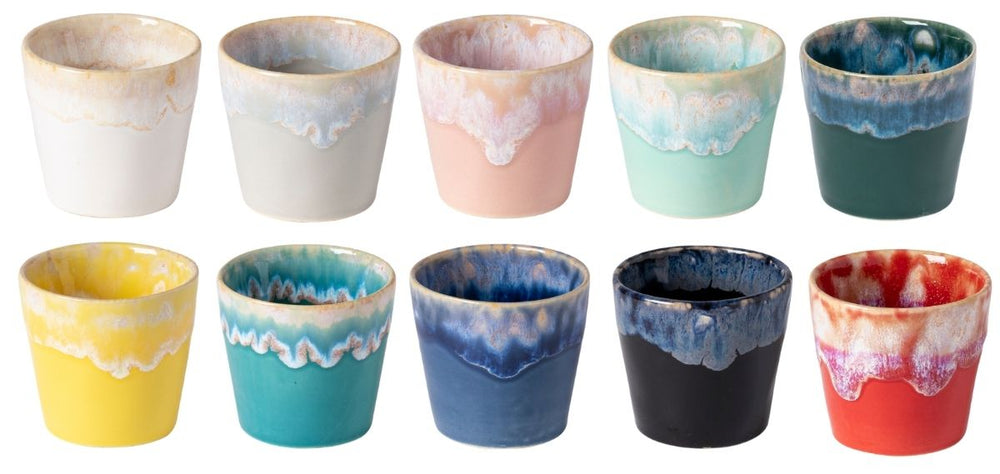 Costa Nova Espresso Tasses Grespresso Multicolore 80 ml - 40 pièces - Coffret cadeau