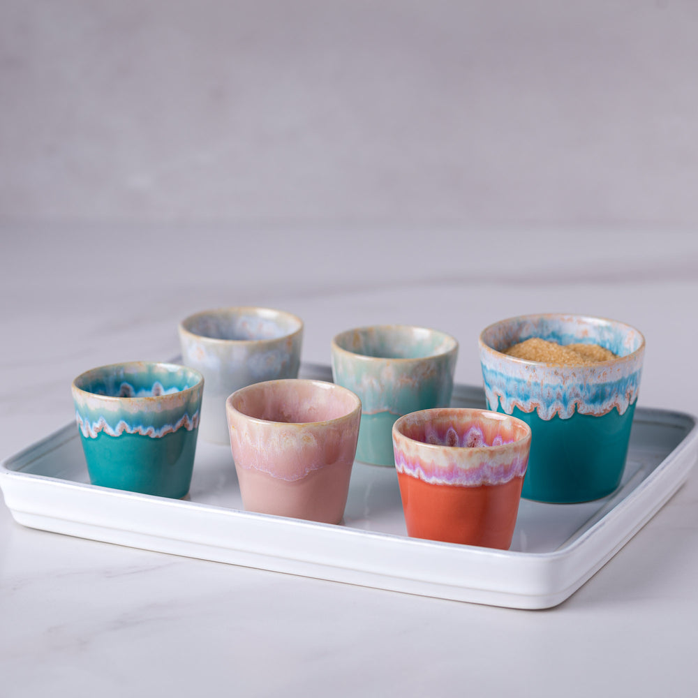 Costa Nova Espresso Tasses Grespresso Multicolore 80 ml - 40 pièces - Coffret cadeau