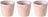 Costa Nova Tasses à café Grespresso Rose doux 190 ml - 3 pièces