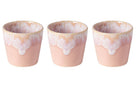 Costa Nova Tasses à espresso Grespresso Rose doux 80 ml - 3 pièces
