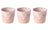Costa Nova Tasses à espresso Grespresso Rose doux 80 ml - 3 pièces