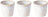 Tasse à café Costa Nova Grespresso White 190 ml - 3 pièces