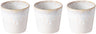 Tasse à café Costa Nova Grespresso White 190 ml - 3 pièces