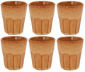 Tasses à Cappuccino Cosy & Trendy Bistro Jaune moutarde 290 ml - 6 pièces