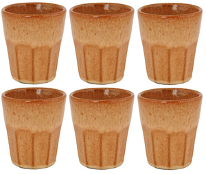 Tasses à Cappuccino Cosy & Trendy Bistro Jaune moutarde 290 ml - 6 pièces