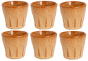 Tasses à espresso Cosy & Trendy Bistro Mustard Yellow 90 ml - 6 pièces