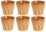 Tasses à espresso Cosy & Trendy Bistro Mustard Yellow 90 ml - 6 pièces