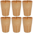 Tasses à Latte Macchiato Cosy & Trendy Bistro Mustard Yellow 450 ml - 6 pièces