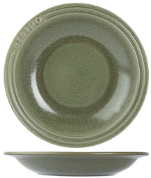 Assiettes creuses / Assiettes à pâtes Cosy & Trendy Bistro Thyme Green ø 26 cm - 6 pièces