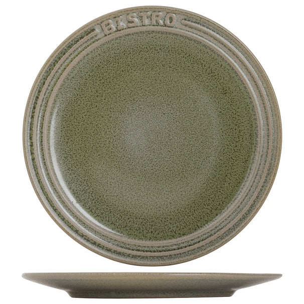 Assiettes à petit déjeuner / Assiettes à dessert Cosy & Trendy Bistro Thyme Green ø 21 cm - 6 pièces